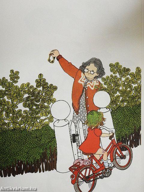 Na klar, Lotta kann Rad fahren