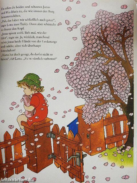 Na klar, Lotta kann Rad fahren