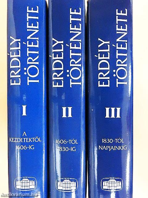 Erdély története I-III.