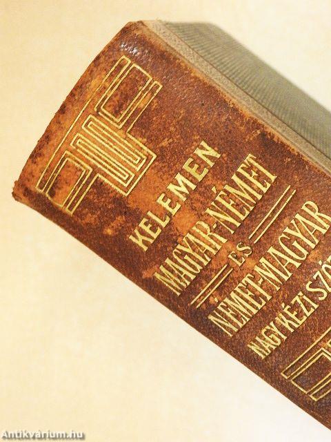 Magyar és német nagy kézi szótár I-II. (gótbetűs)