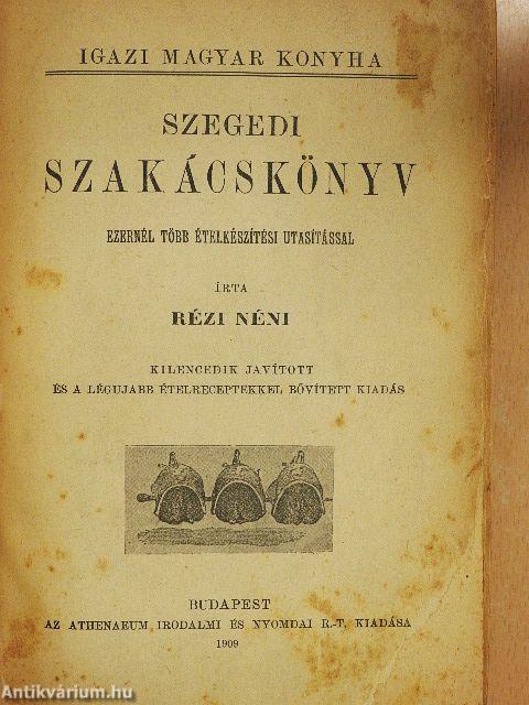 Szegedi szakácskönyv