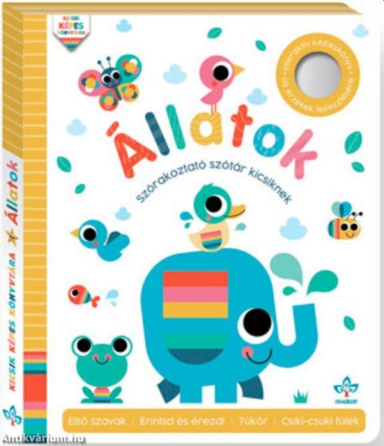 Állatok - Interaktív képeskönyv az érzékek fejlesztésére