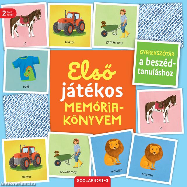 Első játékos memóriakönyvem