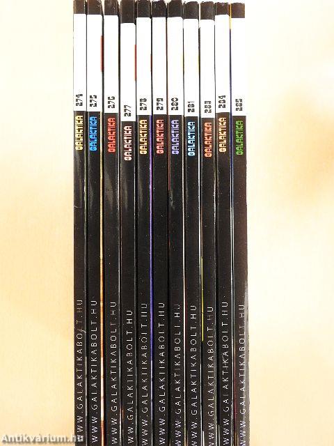 Galaktika 274-281., 283-285. (nem teljes évfolyam)