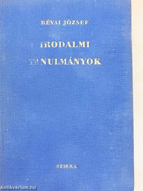Irodalmi tanulmányok