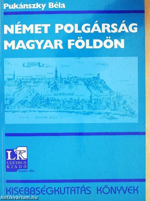 Német polgárság magyar földön