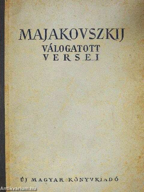 Majakovszkij válogatott versei