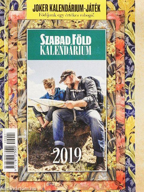 Szabad Föld kalendárium 2019.