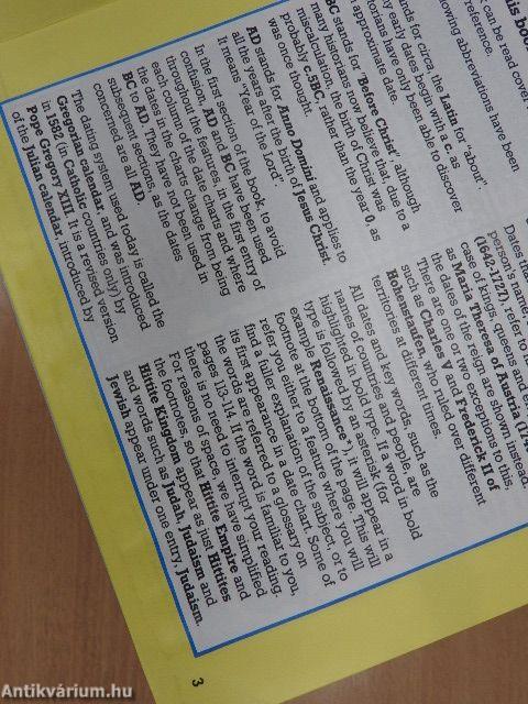 The Usborne Illustrated World History Dates