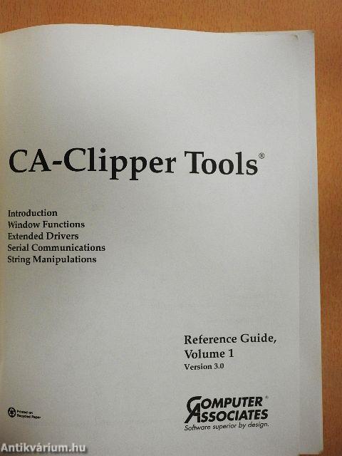 CA-Clipper Tools 1.