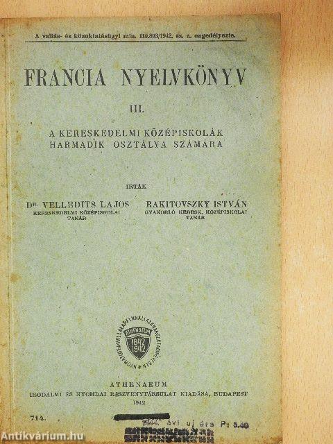 Francia nyelvkönyv III.