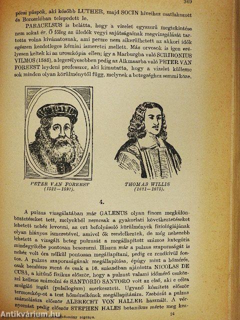 Az orvostudomány regénye