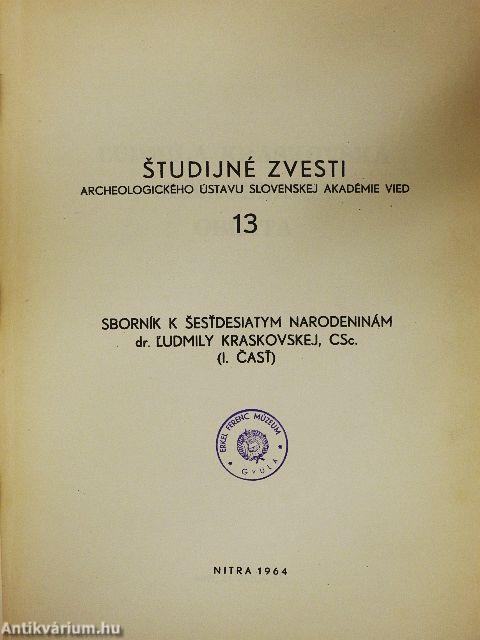 Studijné Zvesti 13.