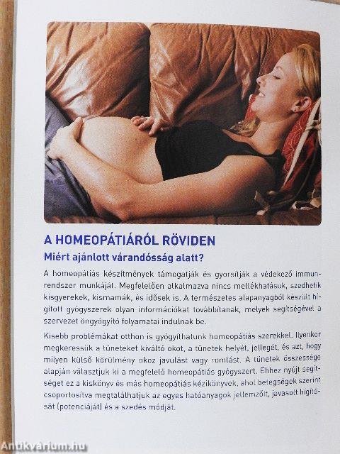 Várandósság, szülés, szoptatás homeopátiás segítséggel