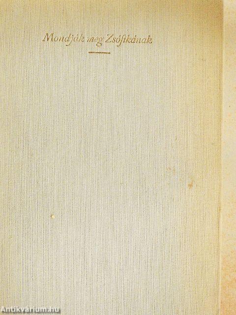 Mondják meg Zsófikának