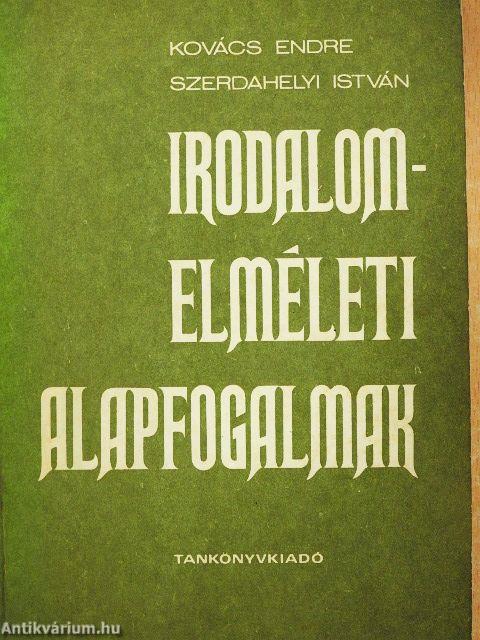 Irodalomelméleti alapfogalmak