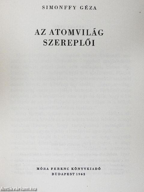 Az atomvilág szereplői