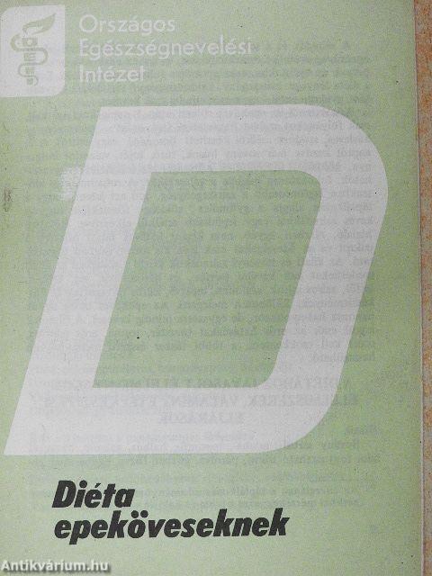 Diéta epeköveseknek
