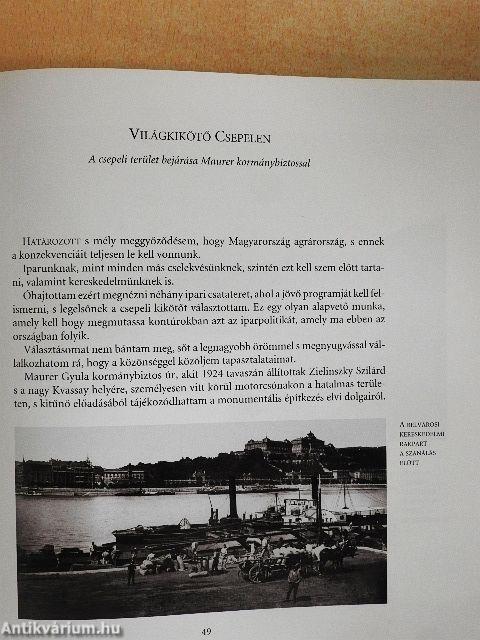 Móricz Zsigmonddal Budapesten