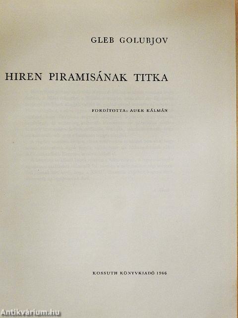 Hiren piramisának titka