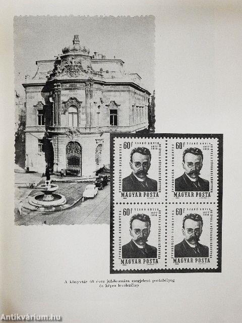 A Fővárosi Szabó Ervin Könyvtár Évkönyve XII.