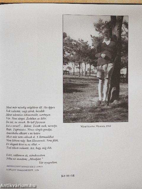 Éltem egyszer én, Márai Sándor