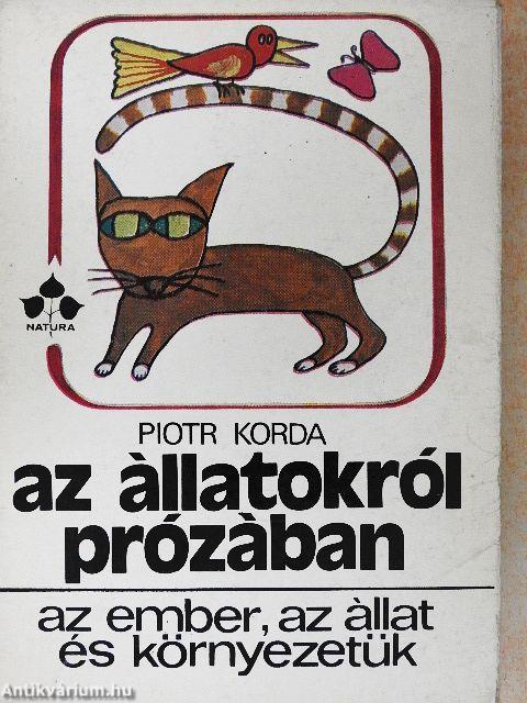 Az állatokról prózában