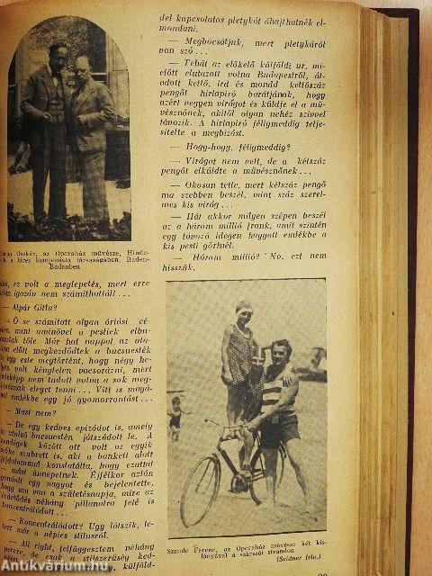 Szinházi Élet 1929. (nem teljes évfolyam)