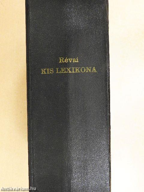 Révai kis lexikona A-Z