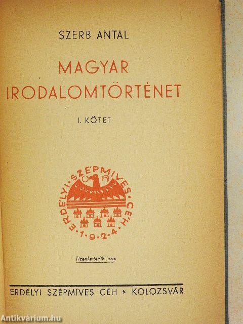 Magyar irodalomtörténet I-II.