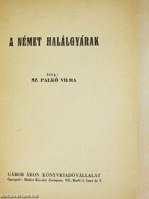 A német halálgyárak