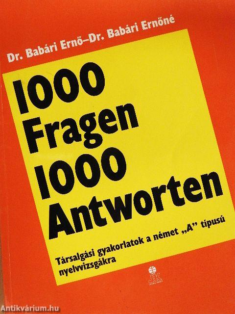 1000 Fragen 1000 Antworten