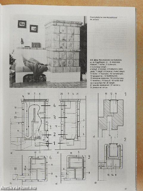 Cserépkályhák és csempekandallók