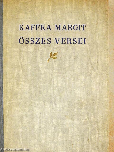 Kaffka Margit összes versei