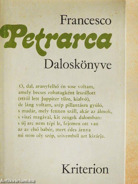 Francesco Petrarca daloskönyve