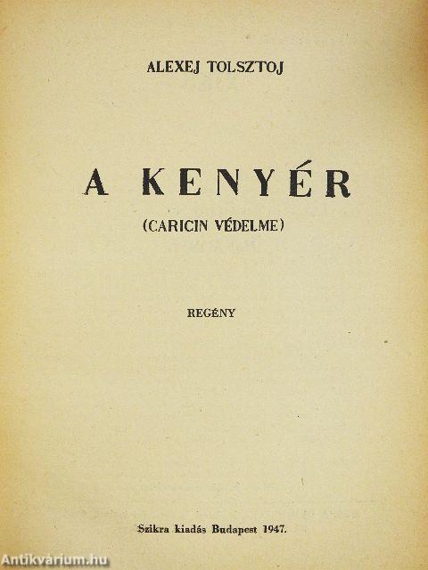 A kenyér