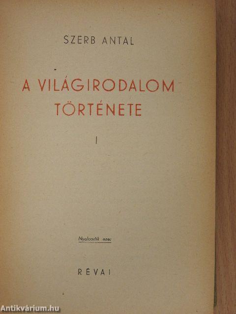 A világirodalom története I-III.