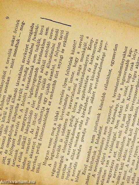 Nevelés és neveléstudomány