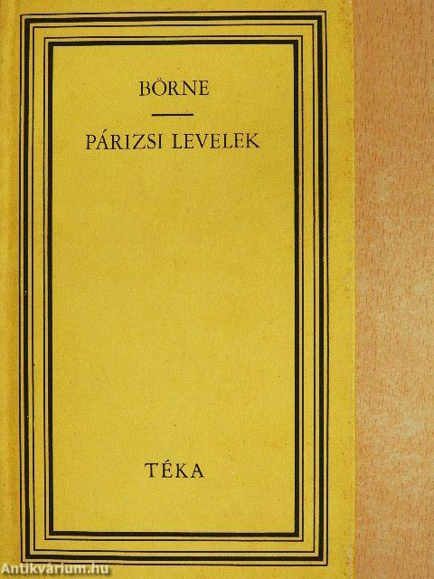 Párizsi levelek