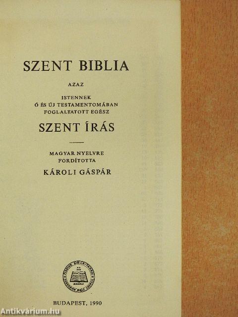 Szent Biblia