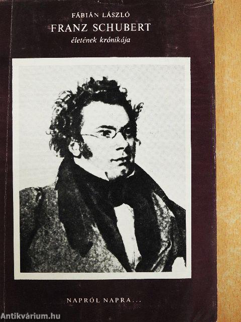 Franz Schubert életének krónikája
