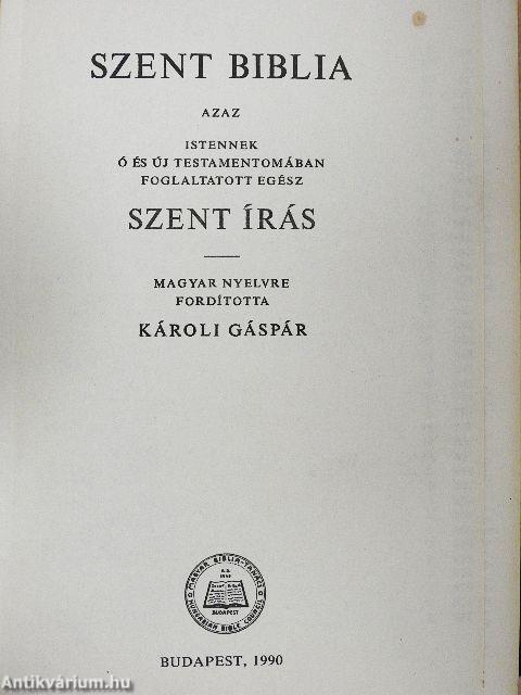Szent Biblia