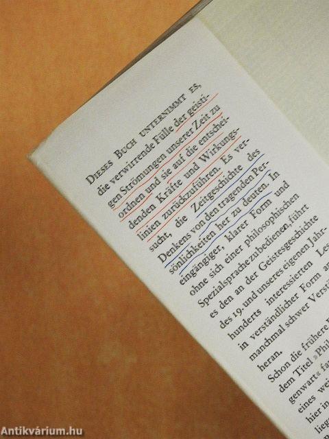 Denker unserer zeit I-II.