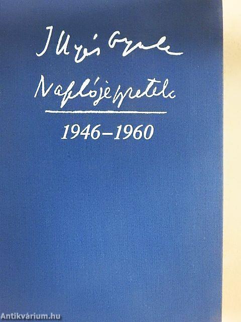 Naplójegyzetek 1946-1960