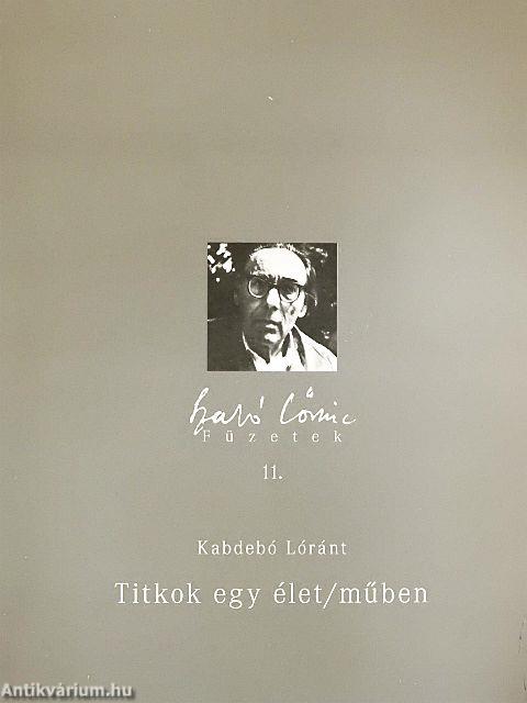 Titkok egy élet/műben