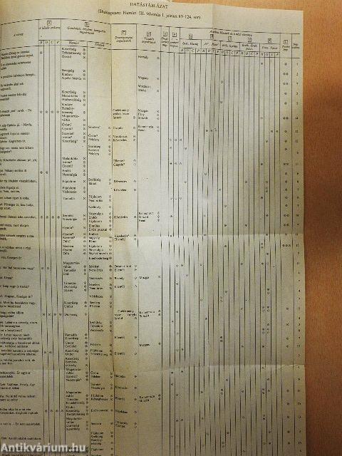 Az irodalmi mű mint komplex modell