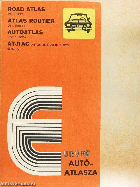 Európa autóatlasza