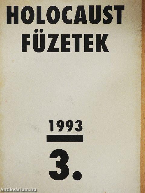 Holocaust füzetek 1993/3.