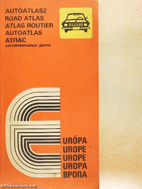 Európa autóatlasz
