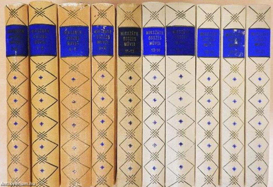 Mikszáth Kálmán összes művei - Regények és nagyobb elbeszélések 1-23.